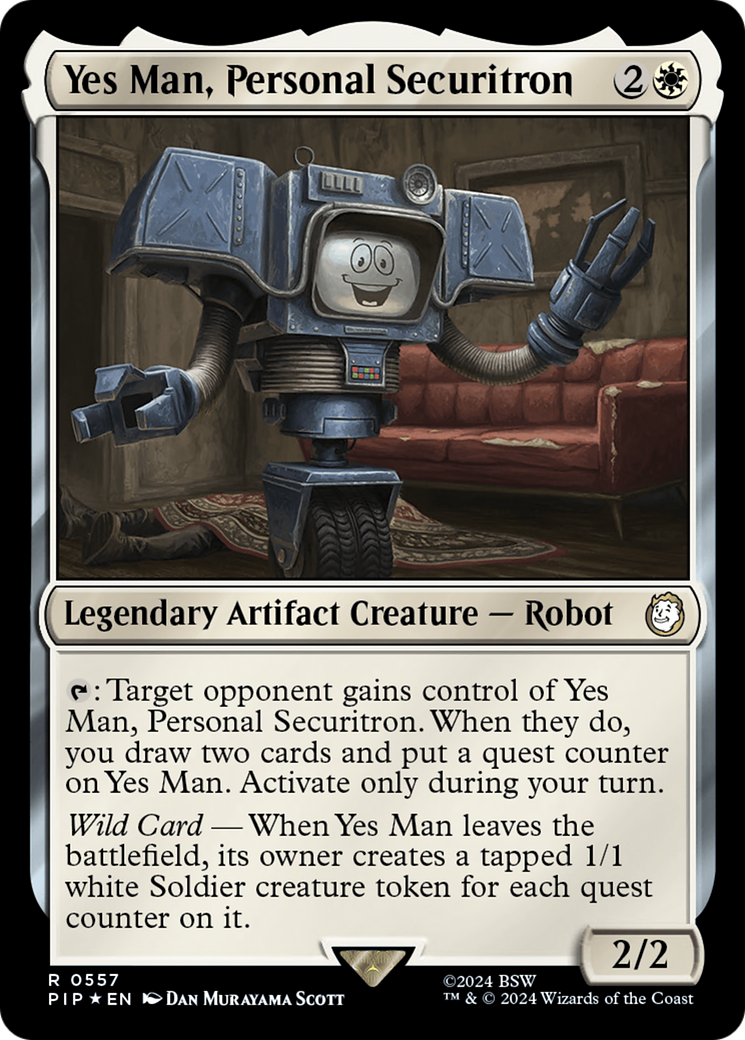 Yes Man, Personal Securitron (Surge Foil) [Fallout] | Gear Gaming Fayetteville