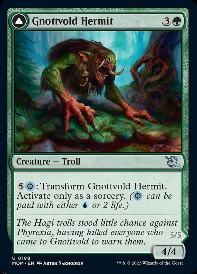Gnottvold Hermit // Chrome Host Hulk [March of the Machine] | Gear Gaming Fayetteville