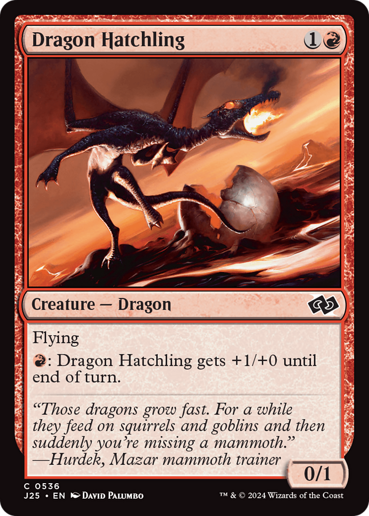 Dragon Hatchling [Foundations Jumpstart] | Gear Gaming Fayetteville