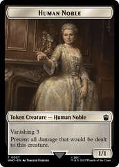 Human Noble // Clue (0022) Double-Sided Token [Doctor Who Tokens] | Gear Gaming Fayetteville