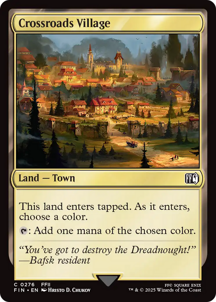 Crossroads Village [FINAL FANTASY] | Gear Gaming Fayetteville