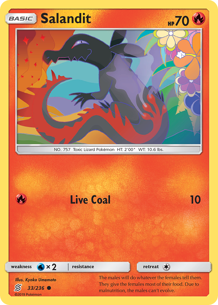 Salandit (33/236) [Sun & Moon: Unified Minds] | Gear Gaming Fayetteville