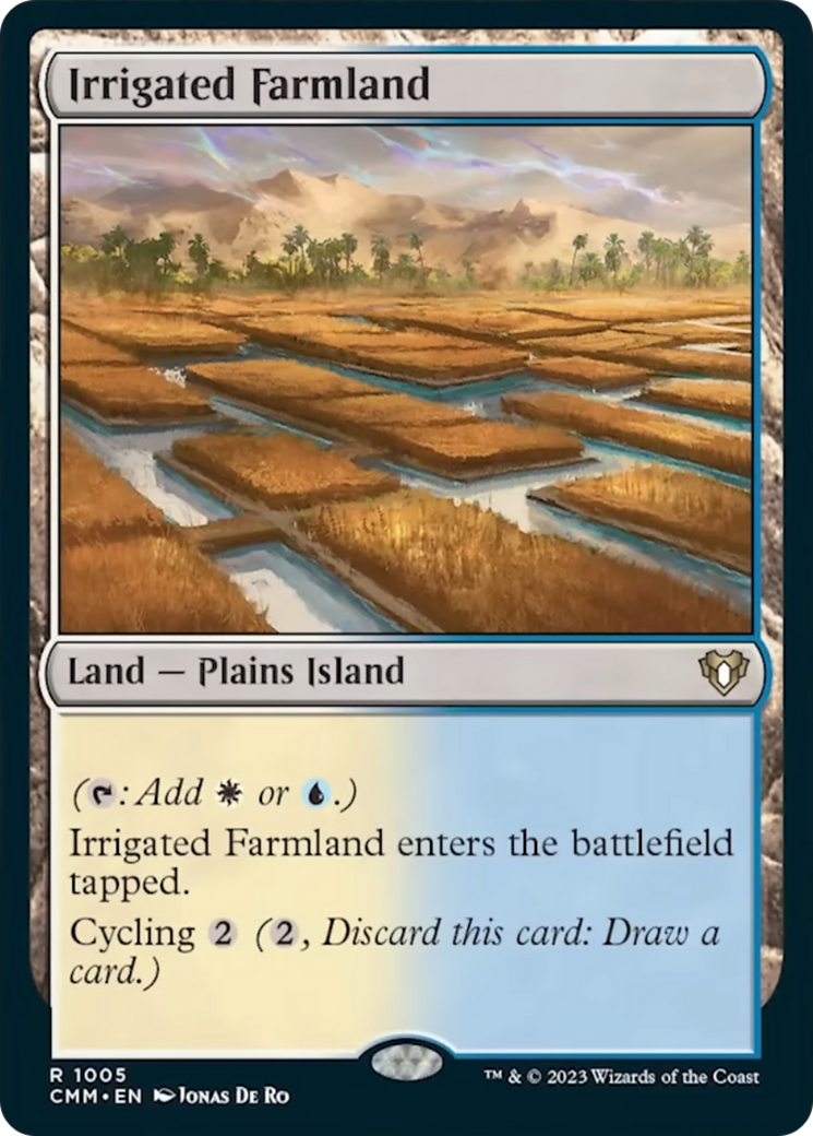 Irrigated Farmland [Commander Masters] | Gear Gaming Fayetteville