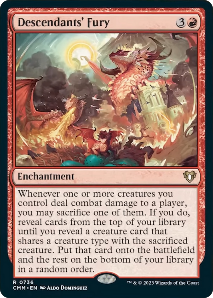 Descendants' Fury [Commander Masters] | Gear Gaming Fayetteville