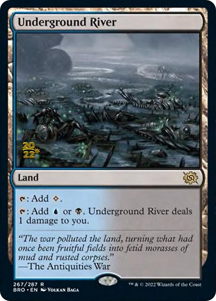 Underground River [The Brothers' War Prerelease Promos] | Gear Gaming Fayetteville
