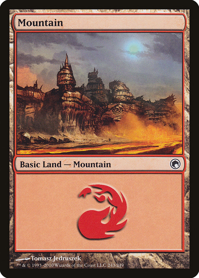 Mountain (243) [Scars of Mirrodin] | Gear Gaming Fayetteville