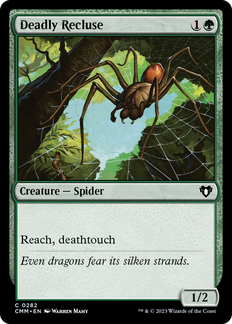 Deadly Recluse [Commander Masters] | Gear Gaming Fayetteville