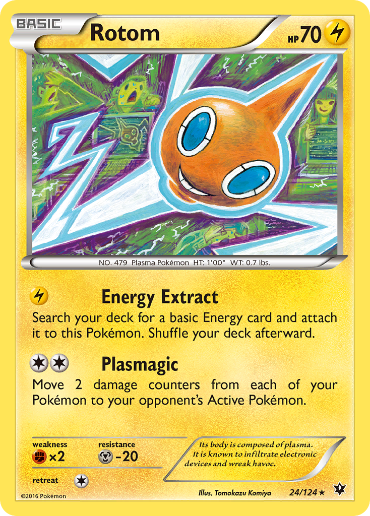 Rotom (24/124) [XY: Fates Collide] | Gear Gaming Fayetteville