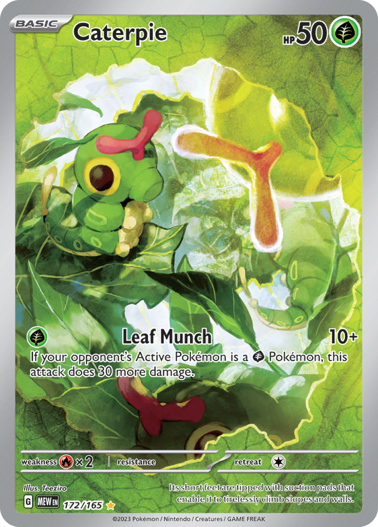 Caterpie (172/165) [Scarlet & Violet: 151] | Gear Gaming Fayetteville