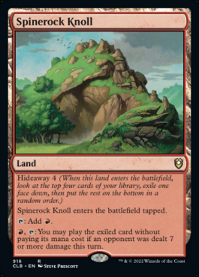 Spinerock Knoll [Commander Legends: Battle for Baldur's Gate] | Gear Gaming Fayetteville