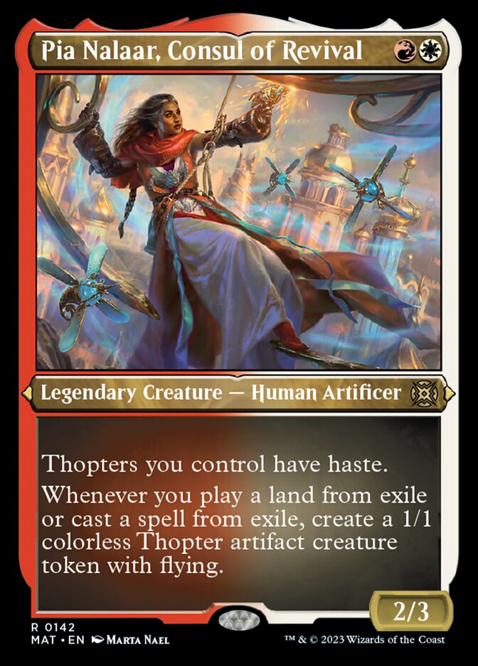 Pia Nalaar, Consul of Revival (Foil Etched) [March of the Machine: The Aftermath] | Gear Gaming Fayetteville