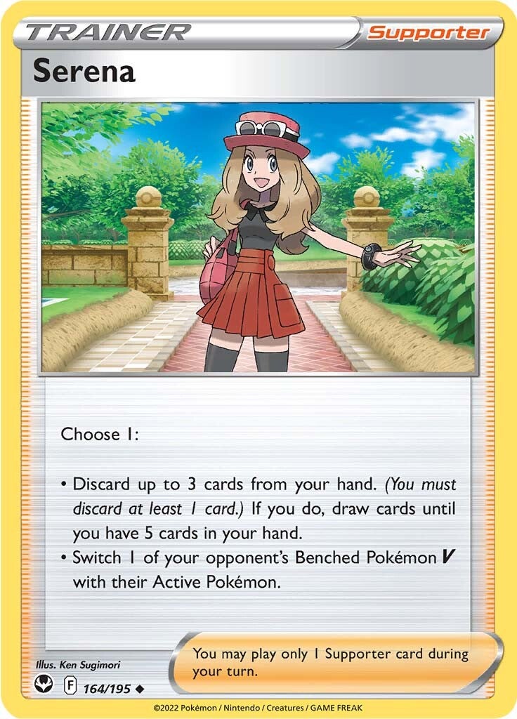 Serena (164/195) [Sword & Shield: Silver Tempest] | Gear Gaming Fayetteville