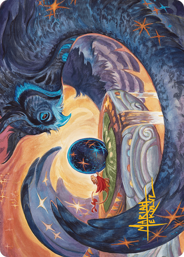 Dawn's Truce Art Card (Gold-Stamped Signature) [Bloomburrow Art Series] | Gear Gaming Fayetteville