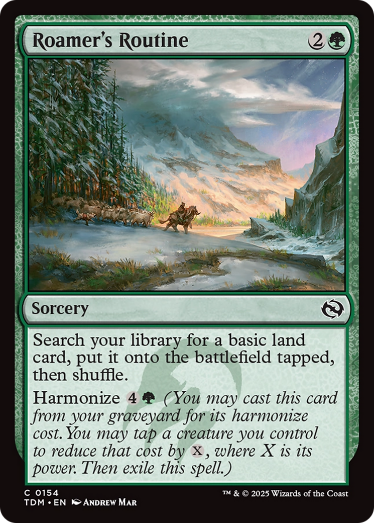 Roamer's Routine [Tarkir: Dragonstorm] | Gear Gaming Fayetteville