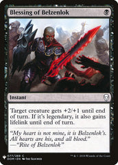 Blessing of Belzenlok [Mystery Booster] | Gear Gaming Fayetteville