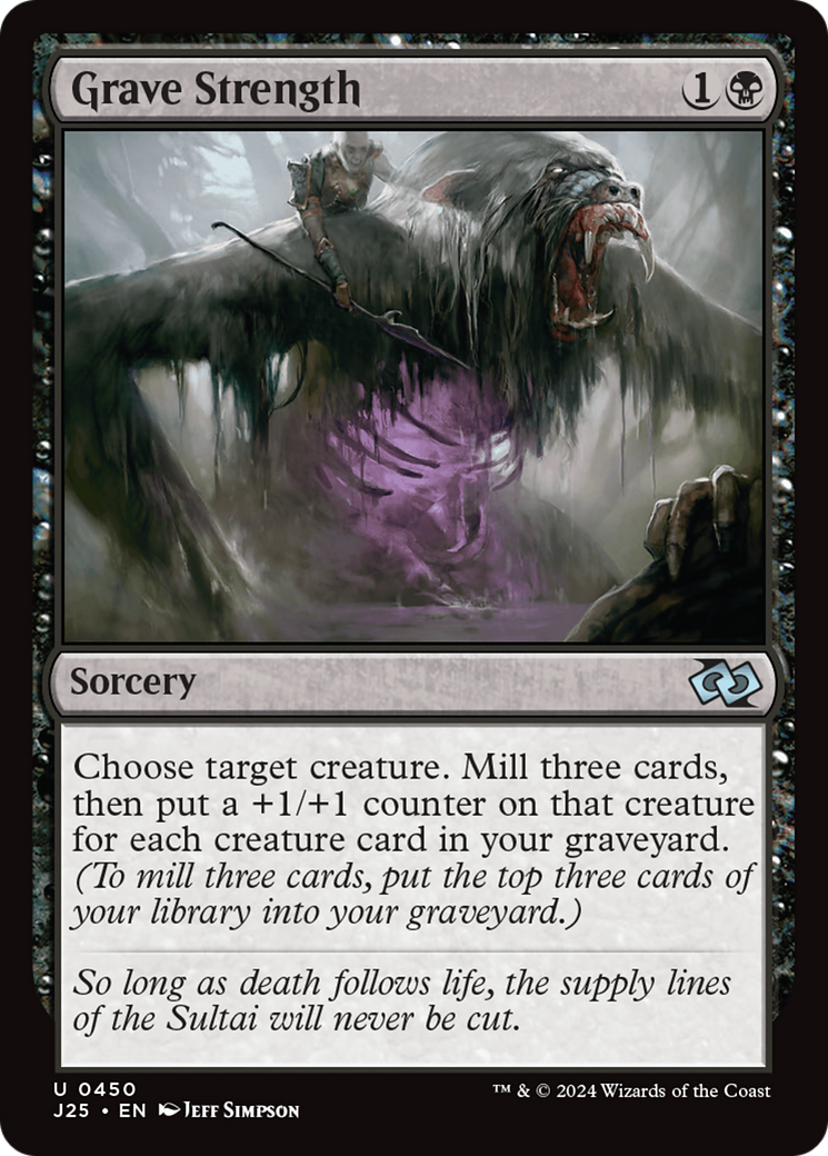 Grave Strength [Foundations Jumpstart] | Gear Gaming Fayetteville