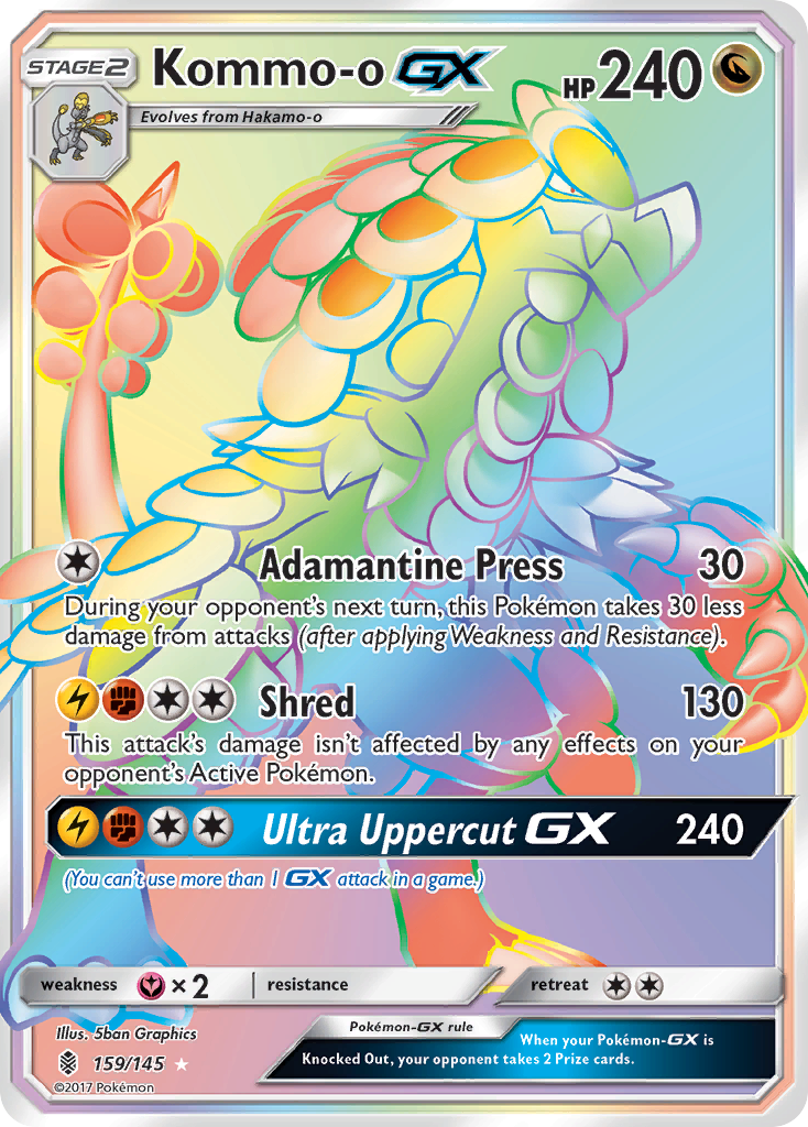 Kommo-o GX (159/145) [Sun & Moon: Guardians Rising] | Gear Gaming Fayetteville