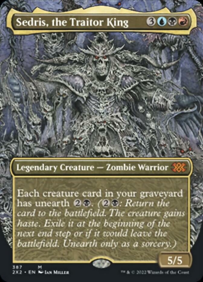 Sedris, the Traitor King (Borderless Alternate Art) [Double Masters 2022] | Gear Gaming Fayetteville