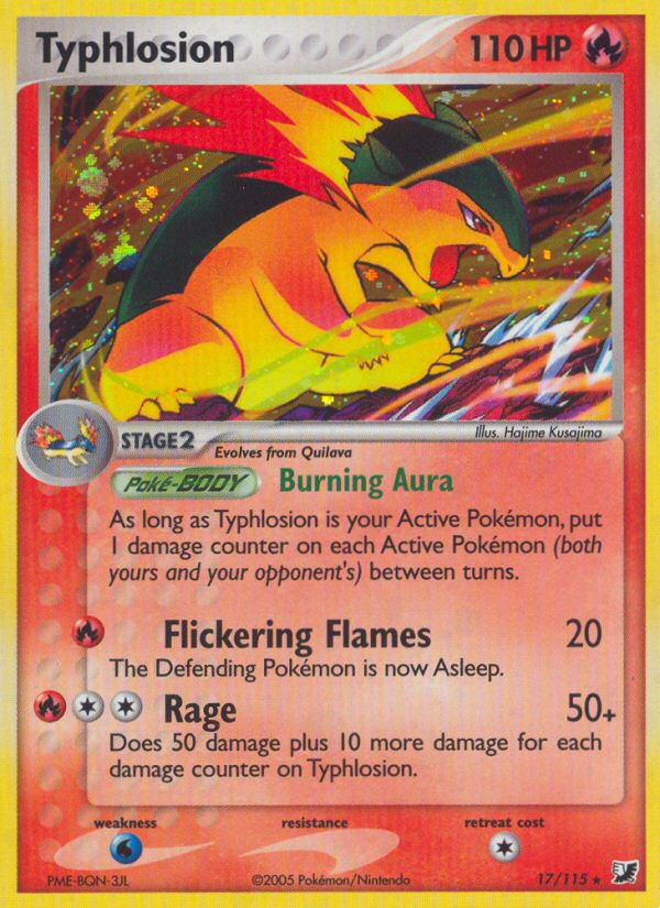 Typhlosion (17/115) [EX: Unseen Forces] | Gear Gaming Fayetteville