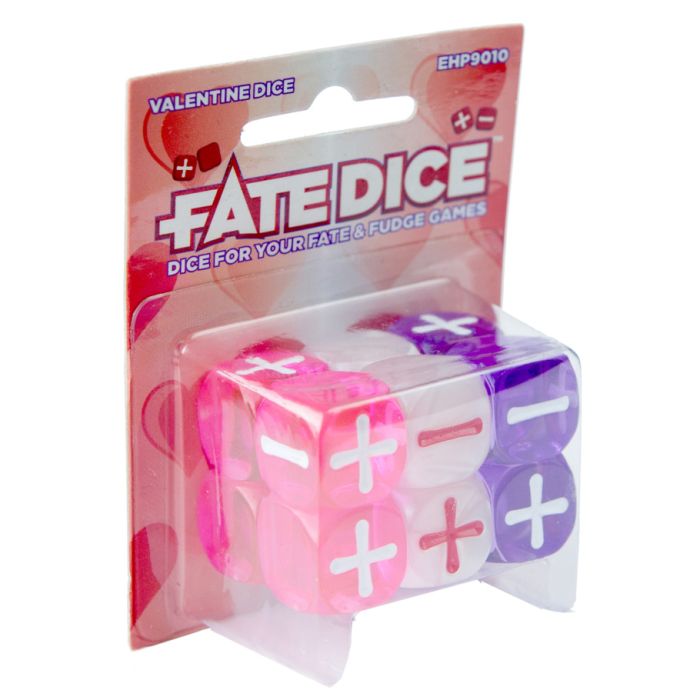 Fate Core Dice - Valentine Dice | Gear Gaming Fayetteville