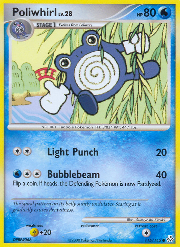 Poliwhirl (115/146) [Diamond & Pearl: Legends Awakened] | Gear Gaming Fayetteville