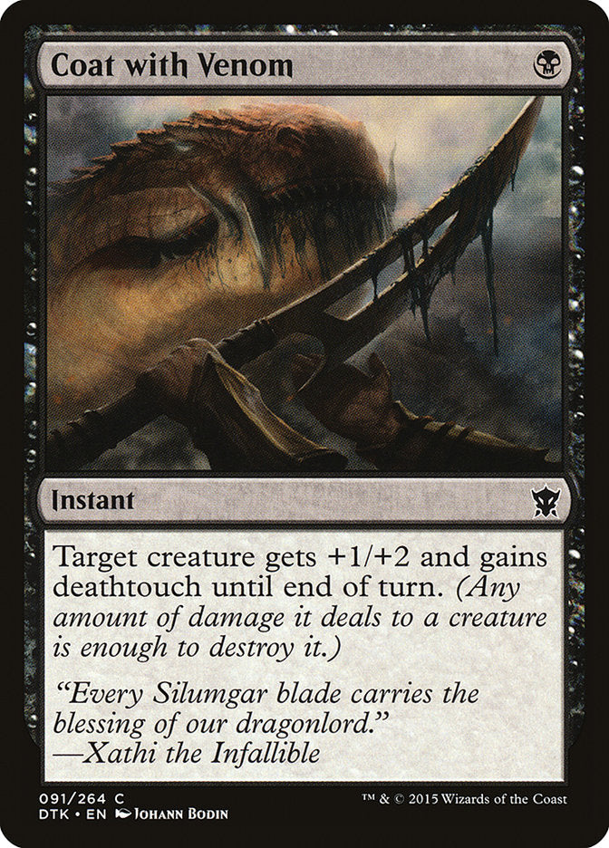 Coat with Venom [Dragons of Tarkir] | Gear Gaming Fayetteville