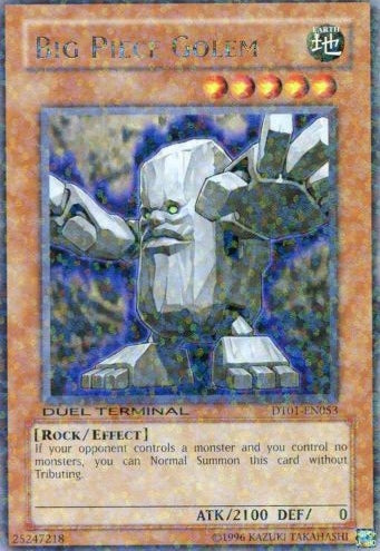 Big Piece Golem [DT01-EN053] Rare | Gear Gaming Fayetteville