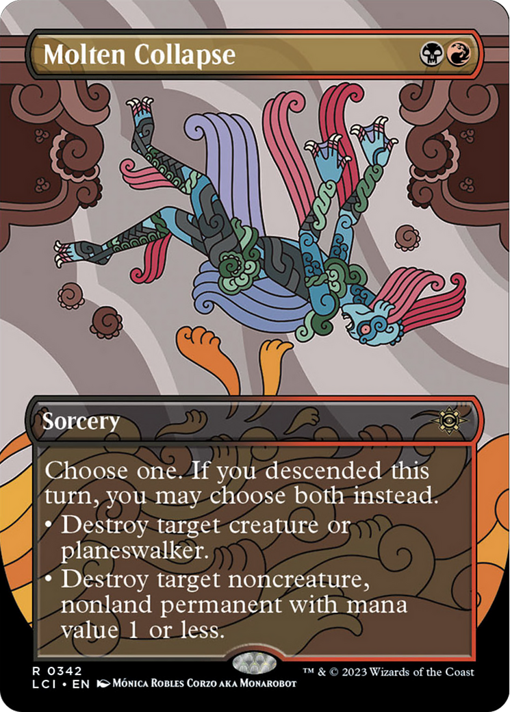 Molten Collapse (Borderless) [The Lost Caverns of Ixalan] | Gear Gaming Fayetteville