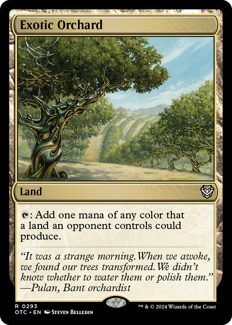 Exotic Orchard [Outlaws of Thunder Junction Commander] | Gear Gaming Fayetteville