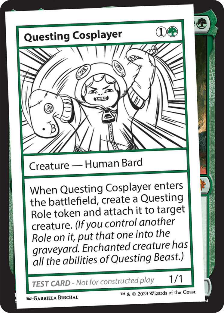 Questing Cosplayer [Mystery Booster 2 Playtest Cards] | Gear Gaming Fayetteville