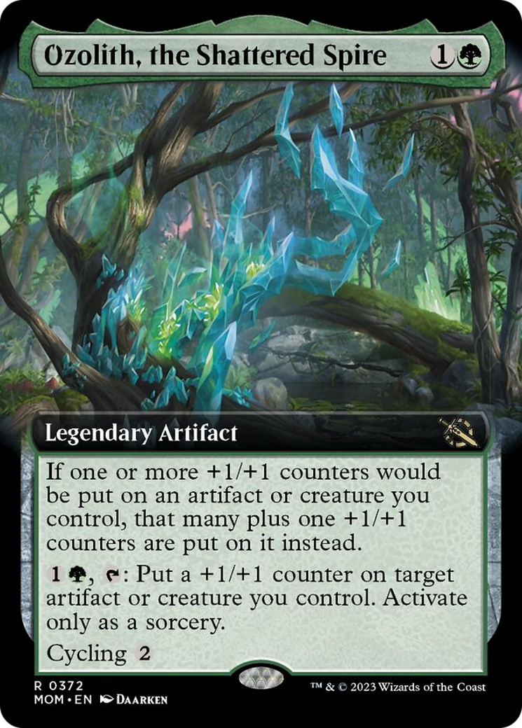 Ozolith, the Shattered Spire (Extended Art) [March of the Machine] | Gear Gaming Fayetteville