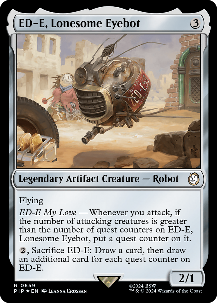 ED-E, Lonesome Eyebot (Surge Foil) [Fallout] | Gear Gaming Fayetteville
