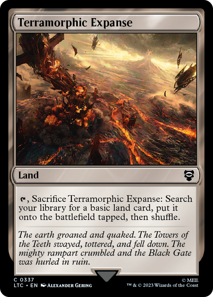 Terramorphic Expanse [The Lord of the Rings: Tales of Middle-Earth Commander] | Gear Gaming Fayetteville