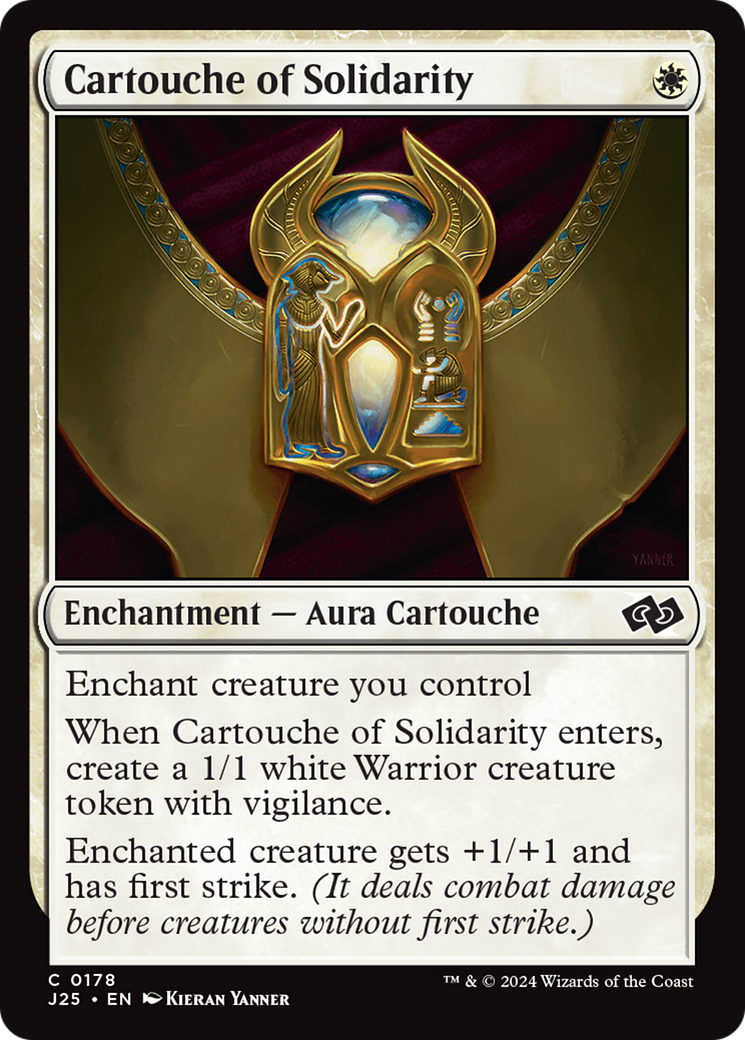 Cartouche of Solidarity [Foundations Jumpstart] | Gear Gaming Fayetteville