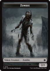 Faerie // Zombie Double-Sided Token [Foundations Tokens] | Gear Gaming Fayetteville