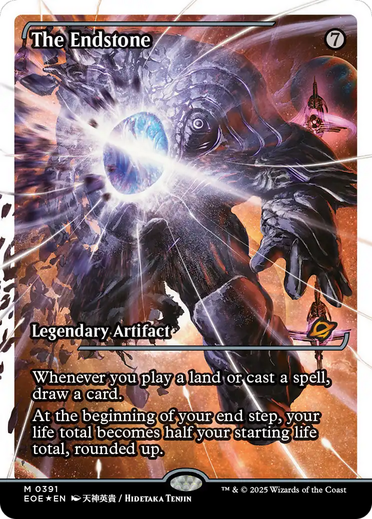 The Endstone (Showcase) (Fracture Foil) [Edge of Eternities] | Gear Gaming Fayetteville