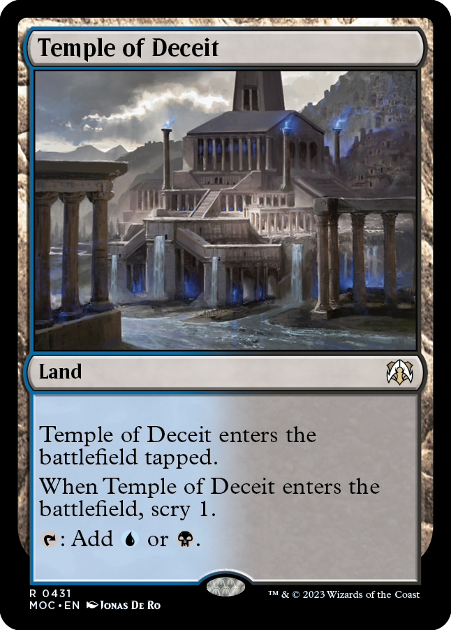 Temple of Deceit [March of the Machine Commander] | Gear Gaming Fayetteville