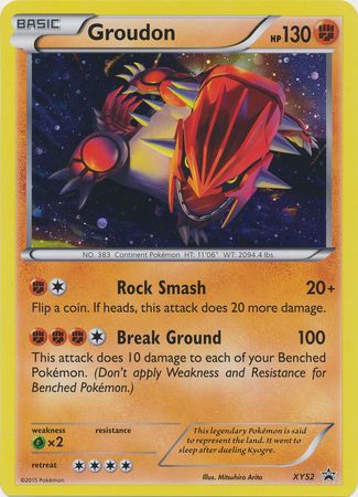 Groudon (XY52) (Jumbo Card) [XY: Black Star Promos] | Gear Gaming Fayetteville