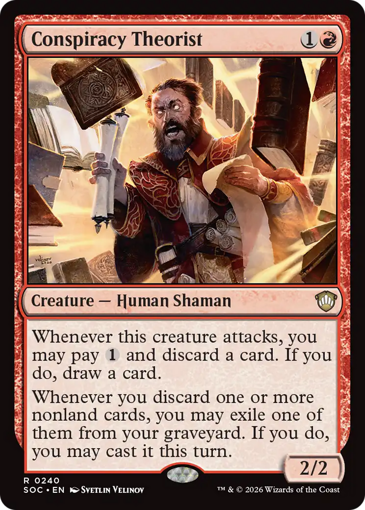 Conspiracy Theorist [Secrets of Strixhaven Commander] | Gear Gaming Fayetteville