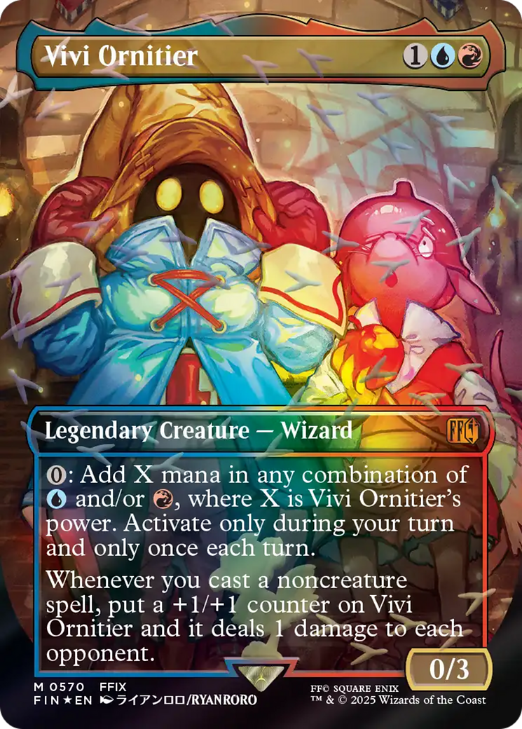 Vivi Ornitier (Borderless) (Chocobo Track Foil) [FINAL FANTASY] | Gear Gaming Fayetteville