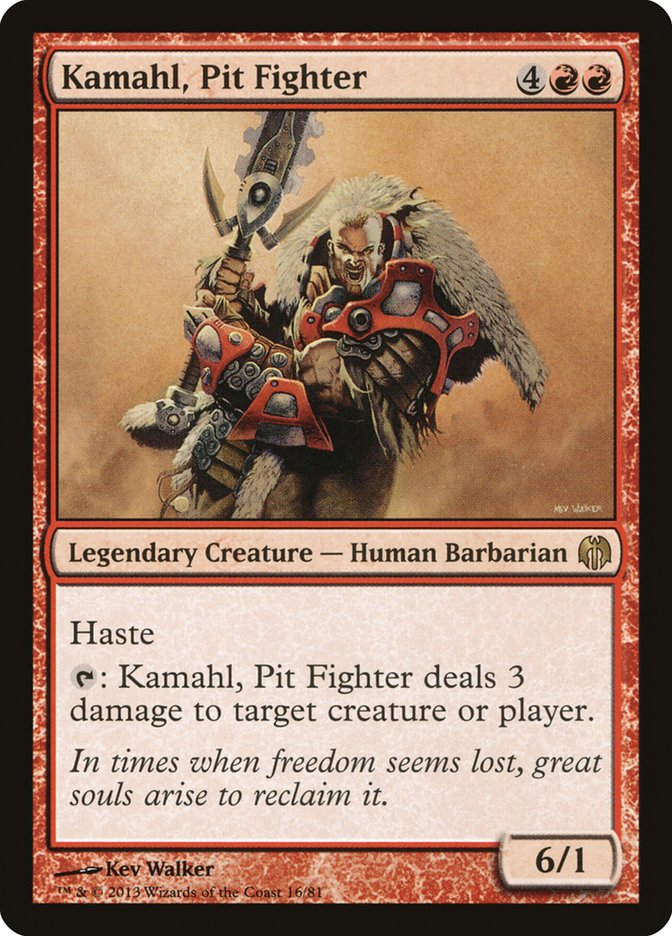 Kamahl, Pit Fighter [Duel Decks: Heroes vs. Monsters] | Gear Gaming Fayetteville