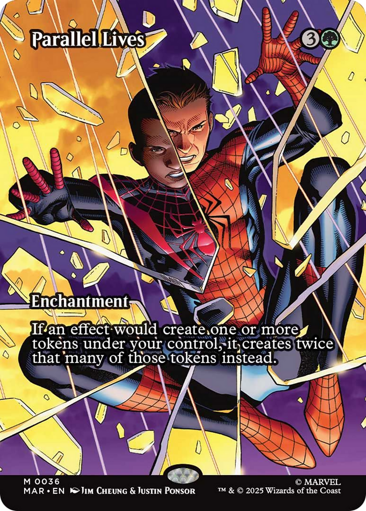 Parallel Lives (Borderless) [Marvel's Spider-Man: Eternal-Legal] | Gear Gaming Fayetteville