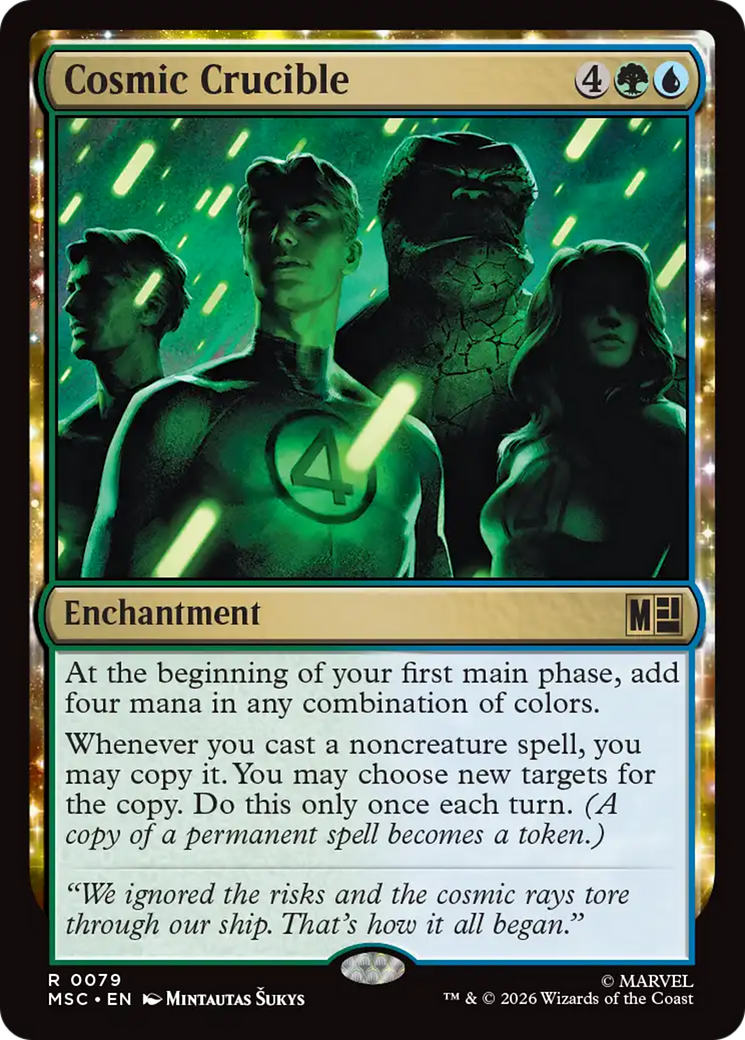 Cosmic Crucible (Surge Foil) [Marvel Super Heroes Commander] | Gear Gaming Fayetteville
