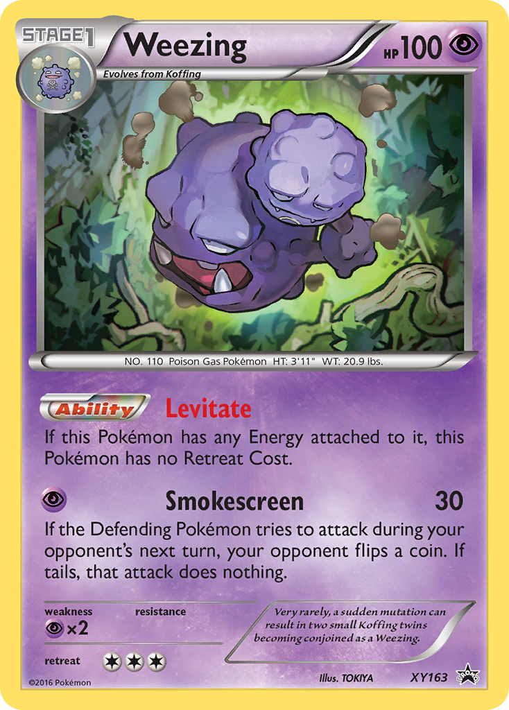 Weezing (XY163) [XY: Black Star Promos] | Gear Gaming Fayetteville