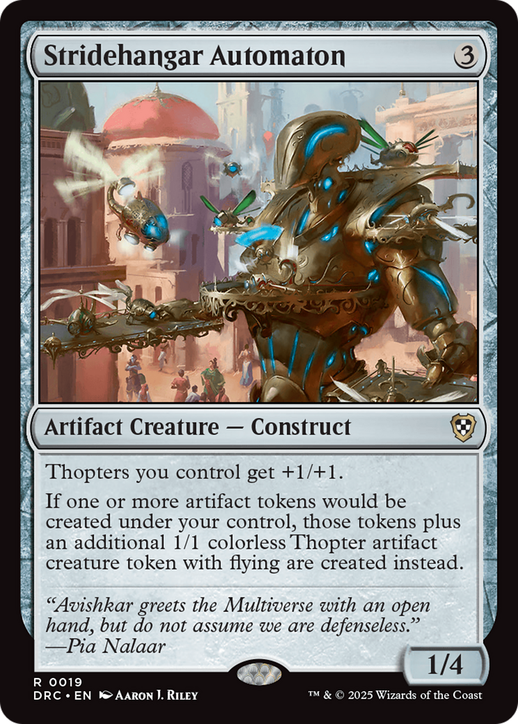 Stridehangar Automaton [Aetherdrift Commander] | Gear Gaming Fayetteville