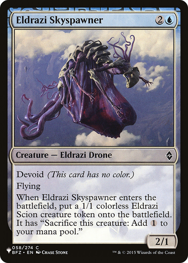 Eldrazi Skyspawner [The List Reprints] | Gear Gaming Fayetteville