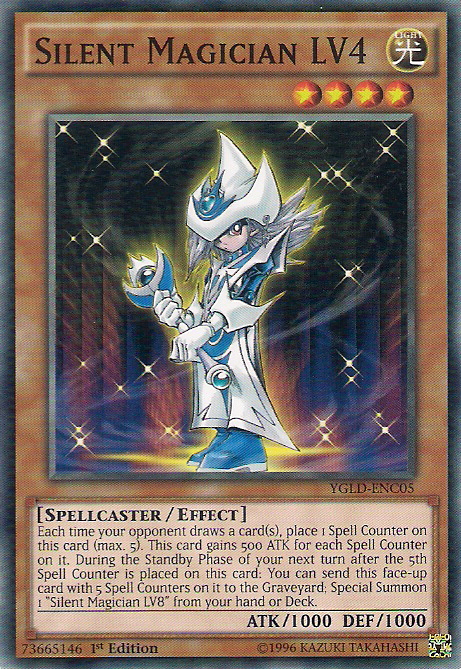 Silent Magician LV4 [YGLD-ENC05] Common | Gear Gaming Fayetteville