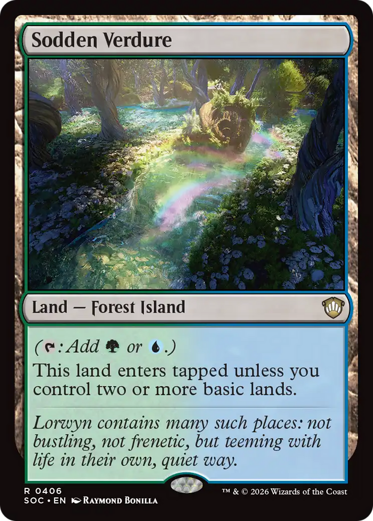 Sodden Verdure [Secrets of Strixhaven Commander] | Gear Gaming Fayetteville