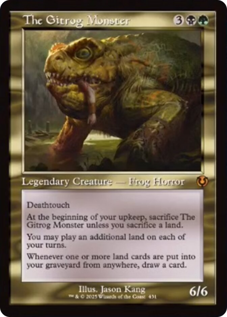 The Gitrog Monster (Retro Frame) [Innistrad Remastered] | Gear Gaming Fayetteville