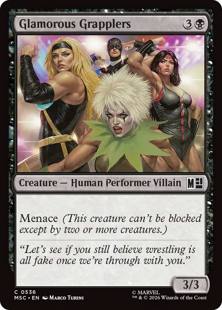 Glamorous Grapplers [Marvel Super Heroes Commander] | Gear Gaming Fayetteville